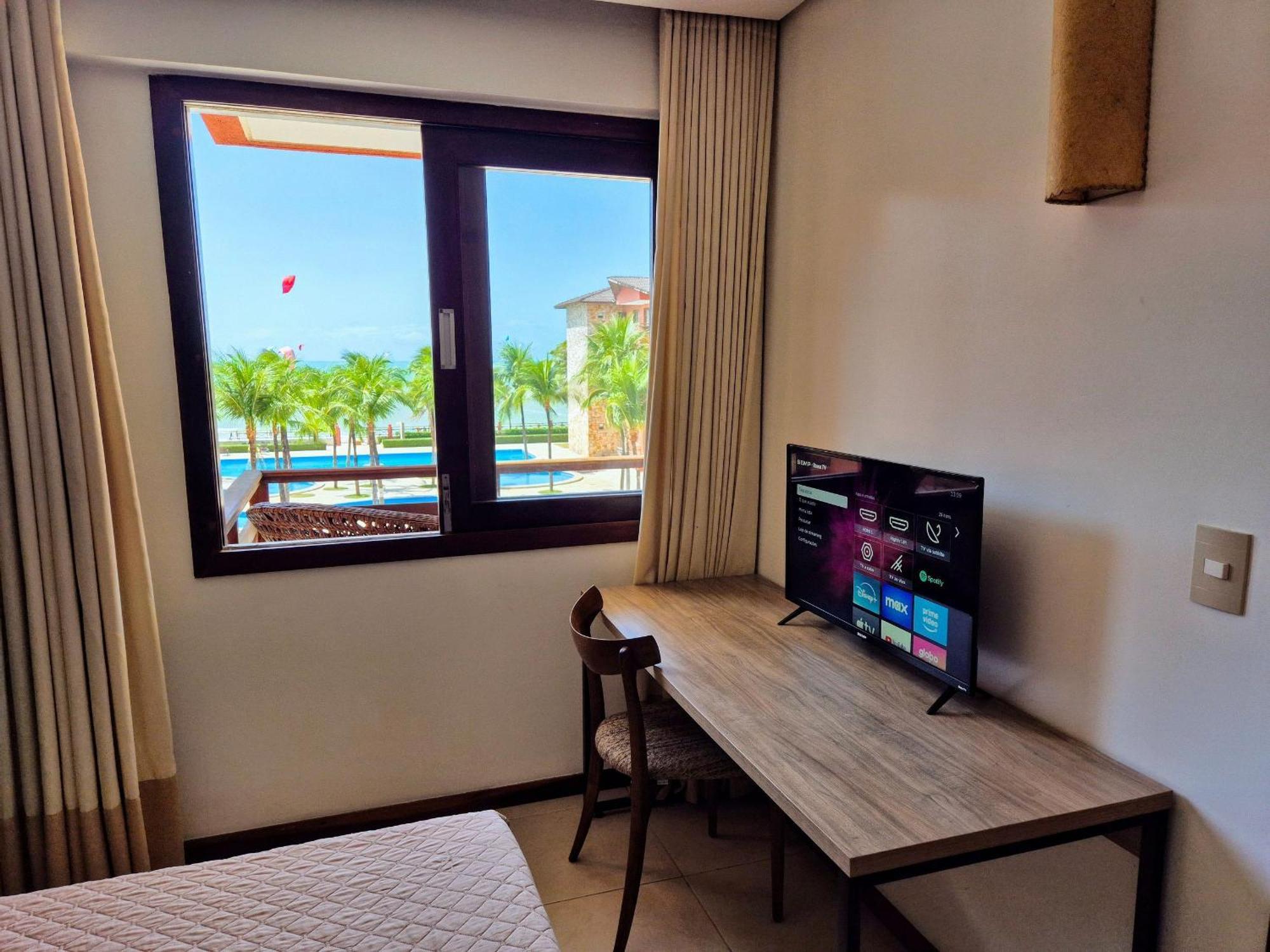Kariribeach319A Flat 1Q Com Vista Maravilhosa Cumbuco Exterior photo